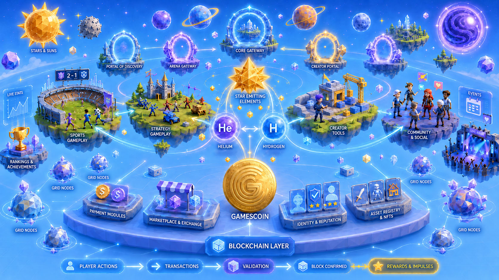 Play Create Own ecosystem overview